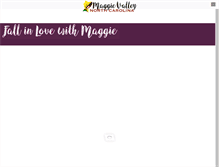 Tablet Screenshot of maggievalley.org